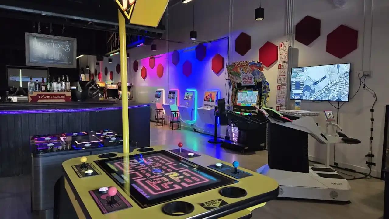 vr games experience at Two Bit Circus located in Orlando