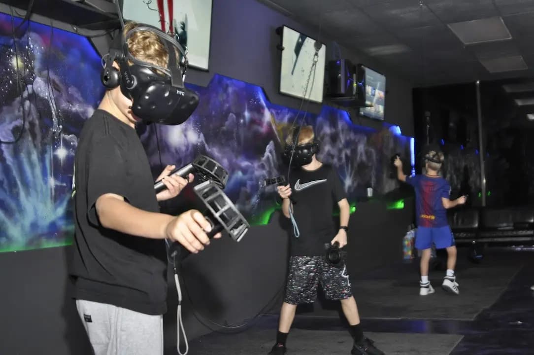 Interior view of VR Escape Rooms by Los Virtuality vr games facility in Los Angeles