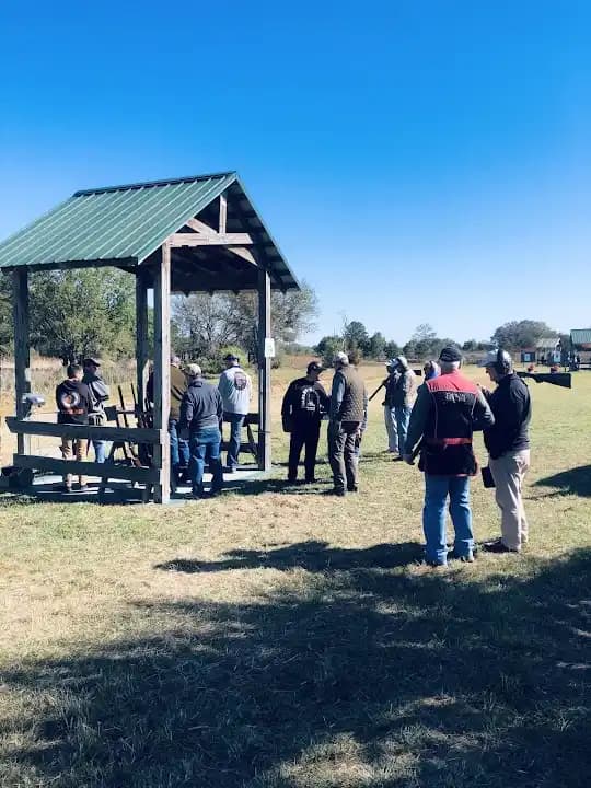 Interior view of Tenoroc Public Shooting Sports shooting ranges facility in Tampa