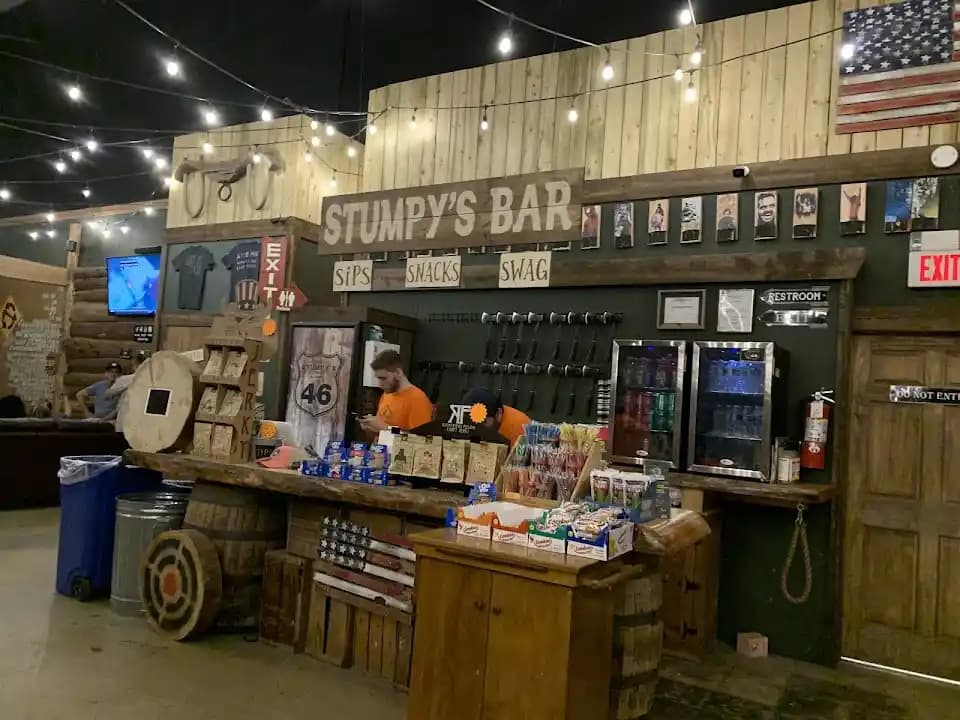 axe throwing experience at Stumpy's Hatchet House Fairfield - Axe Throwing located in Houston
