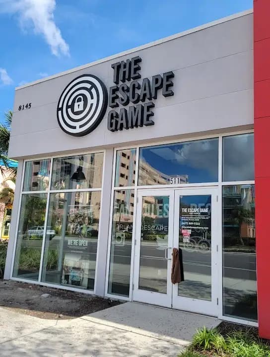 Interior view of The Escape Game Orlando escape rooms facility in Orlando