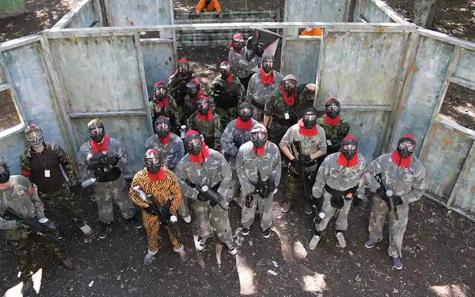 paintball experience at Combat Zone Paintball located in Leeds