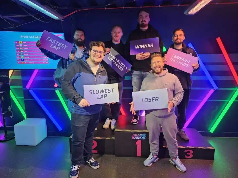 Photo of Chaos Karts vr games activities in Manchester