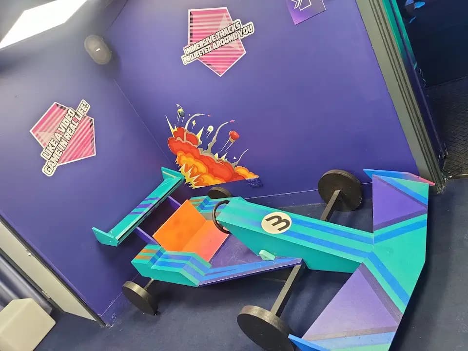 vr games experience at Chaos Karts located in Manchester