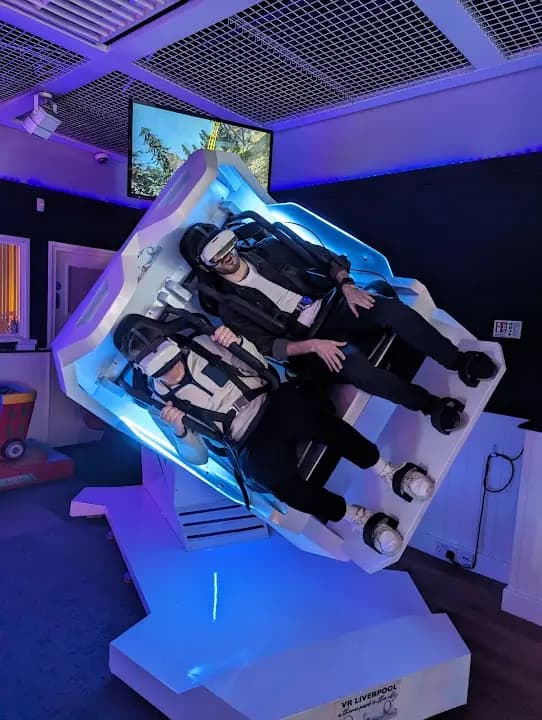 Interior view of VR Liverpool vr games facility in Sydney