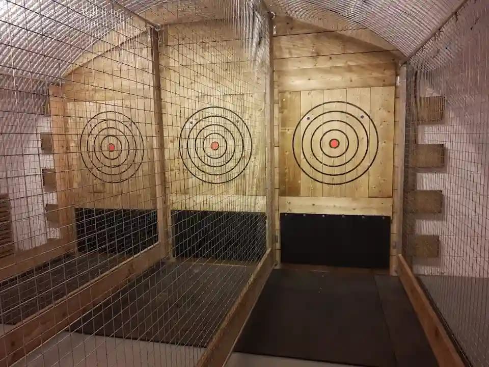 Photo of Axe Junkies axe throwing activities in Birmingham