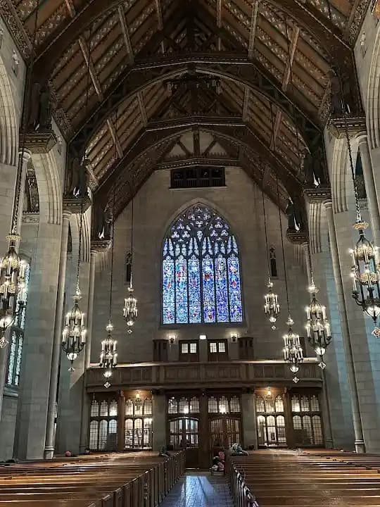 Interior view of Chicago Murder Mystery Tour escape rooms facility in Chicago