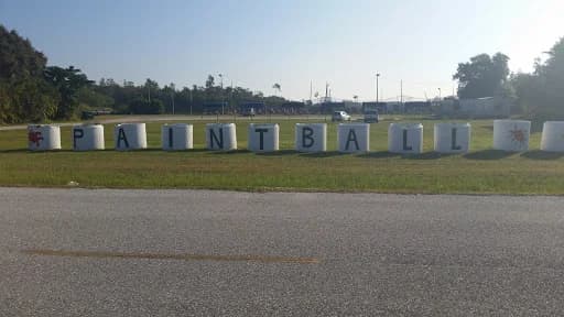 Interior view of Extreme Rage Paintball Park of Fort Myers paintball facility in Tampa