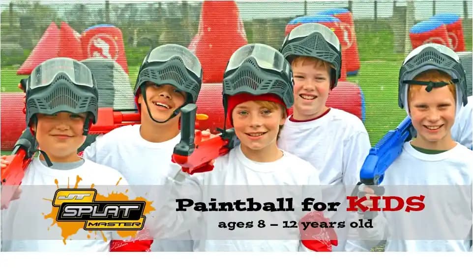 paintball experience at Splatmaster Kids Paintball Leeds located in Leeds