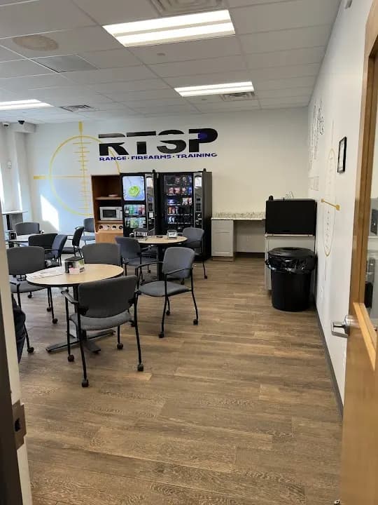 Interior view of RTSP Randolph- Range, Firearms & Training shooting ranges facility in New York