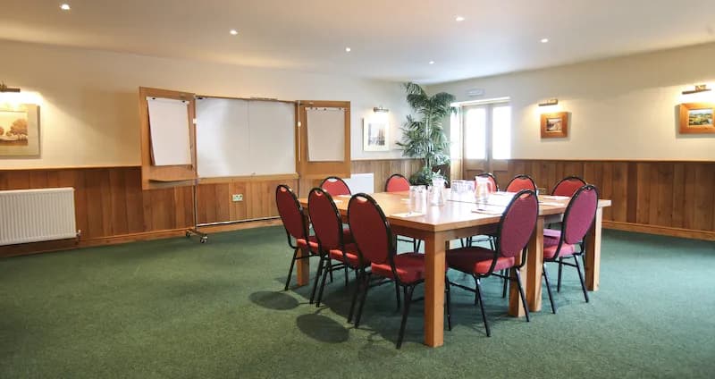Interior view of Catton Hall / Adventure Cheshire paintball facility in Liverpool