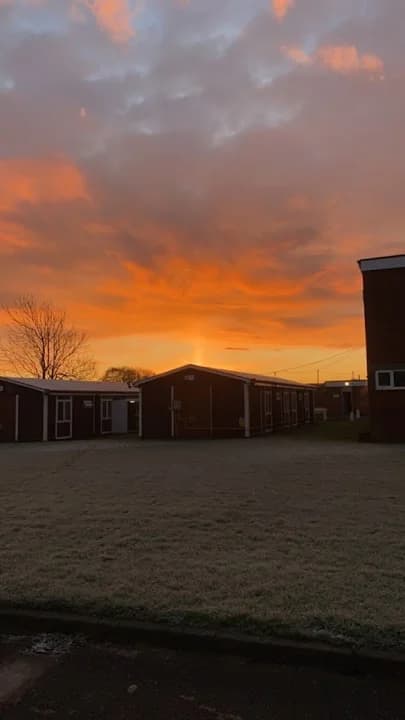 Interior view of Altcar Training Camp shooting ranges facility in Liverpool