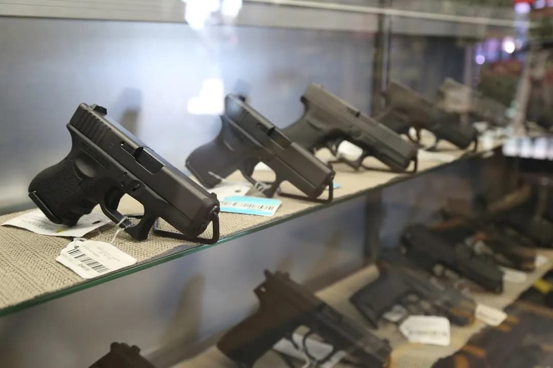 Interior view of North County Shooting Center shooting ranges facility in San Diego