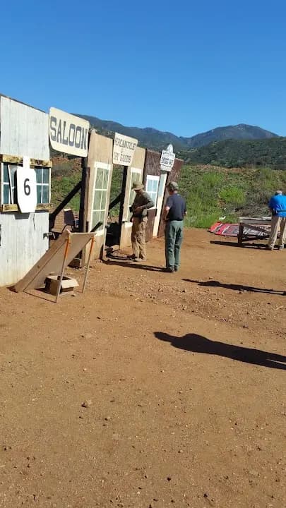Interior view of Pala Shooting Range shooting ranges facility in San Diego