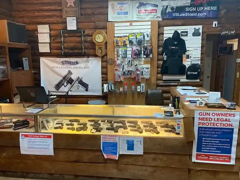 Interior view of Expert Marksman Academy shooting ranges facility in Orlando