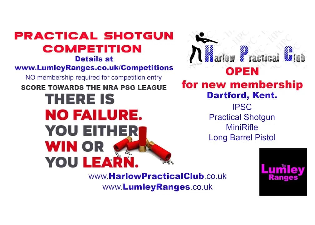 Interior view of The Lumley Ranges shooting ranges facility in London