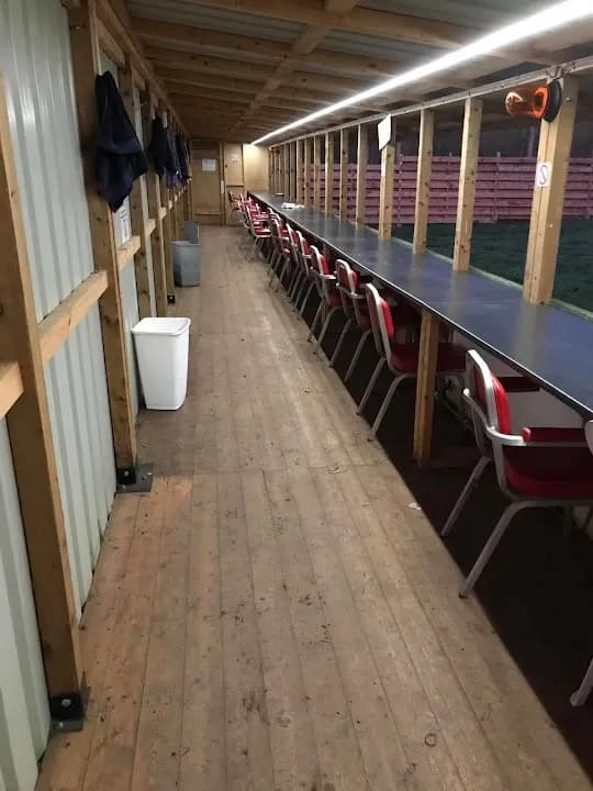 Interior view of Blackbrook Country Sports shooting ranges facility in Birmingham