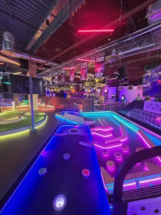 Interior view of Gravity MAX Liverpool vr games facility in Birmingham