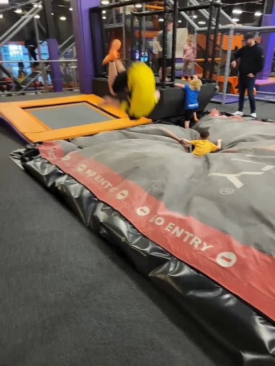 Interior view of Gravity Active Birmingham vr games facility in Birmingham