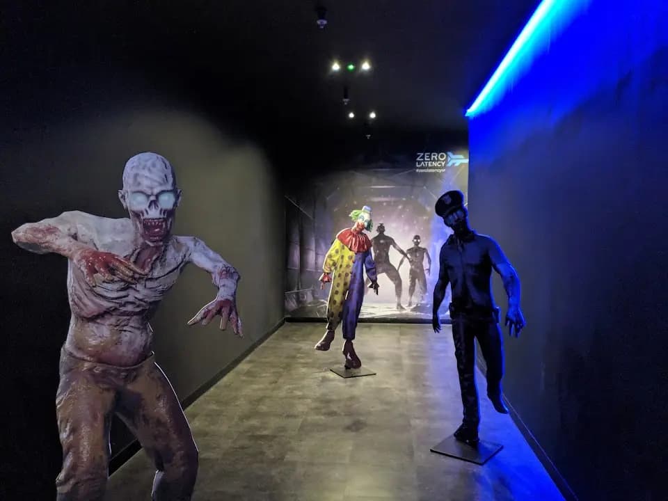 vr games experience at meetspaceVR (ft Zero Latency) located in Leeds