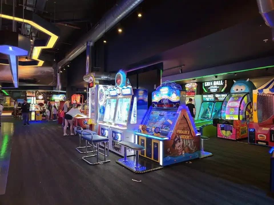 Interior view of Resorts World Birmingham escape rooms facility in Birmingham