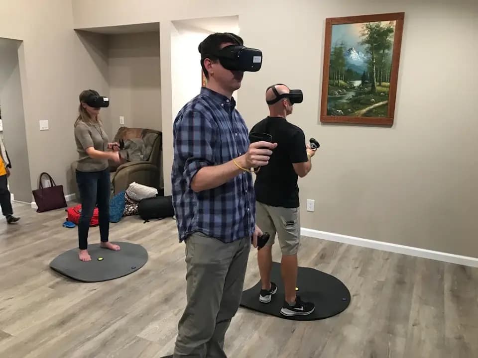 vr games experience at VR Partyz located in San Diego
