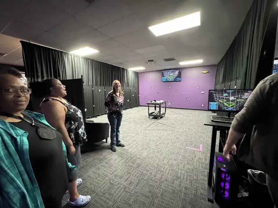 Interior view of Scorch VR vr games facility in Phoenix