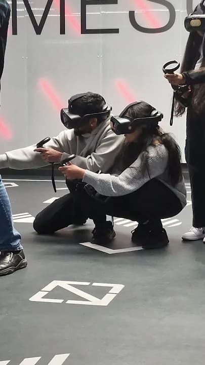 Interior view of Omescape VR - Southbank vr games facility in London